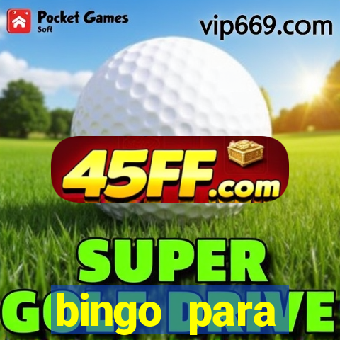 bingo para despedida de solteira para imprimir
